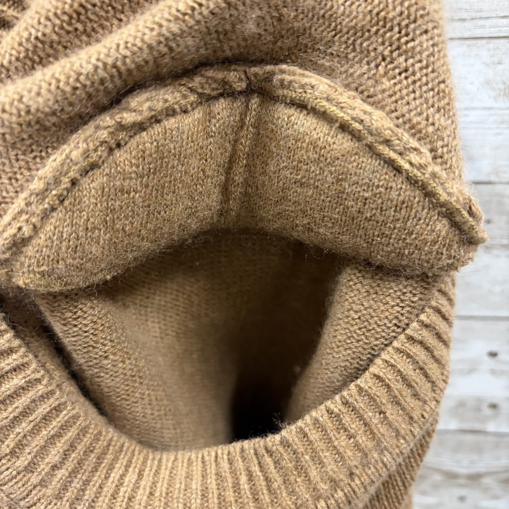 Isabel Etoile Marant Womens 34 Sweater Cropped Brown Mocha Wool/Cotton Blend - Picture 6 of 11